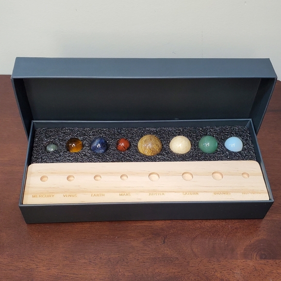 Solar System Crystal Sphere Planets, New - Picture 11 of 17